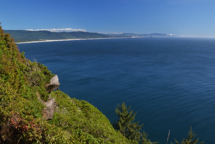 The view from the top of Cape Lookout